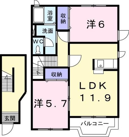 アバンツァートの物件間取画像